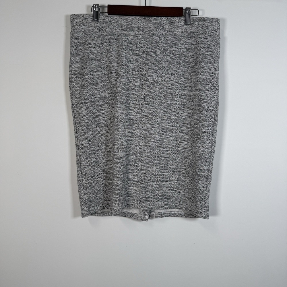 Torrid Pencil Skirt Stretch Heather Gray Size‎ 0 Large 12